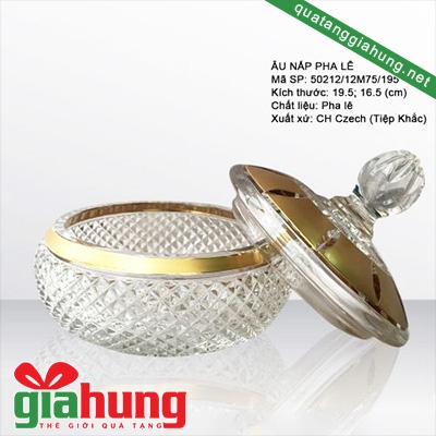 Âu pha lê dát vàng Tiệp 015