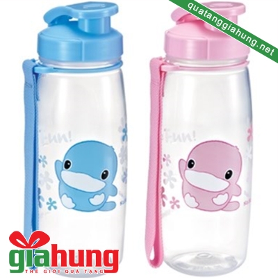 Bình nhựa đựng nước cho bé có dây đeo