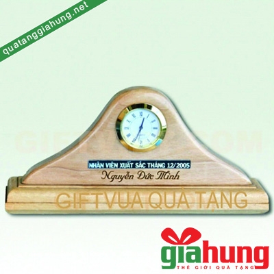 Đồng hồ gỗ 002