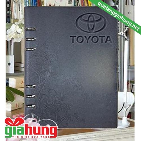 Sổ da gáy còng TOYOTA