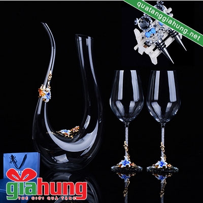 Bộ bình ly thủy tinh cao cấp 020