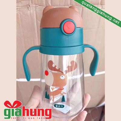 Bình nhựa đựng nước dây đeo loại cho bé 004