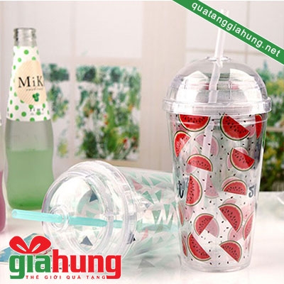 Cốc có ống hút 003