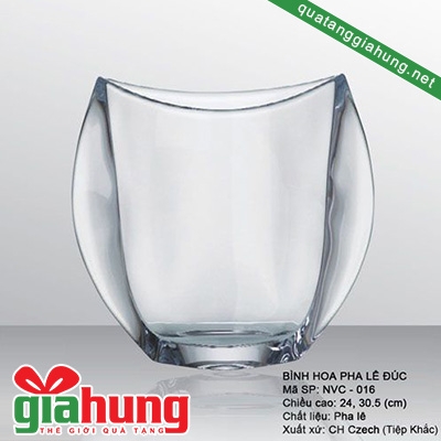 Lọ hoa thủy tinh Bohemia 032