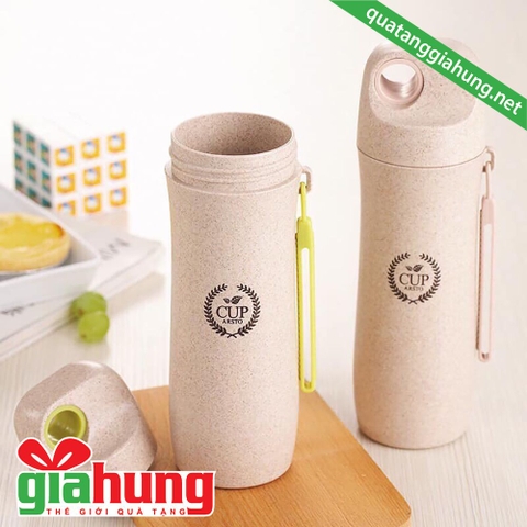 Bình đựng nước làm từ nhựa sinh học lúa mì