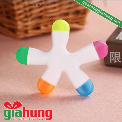 Bút dạ quang hình vết bẩn omo 005