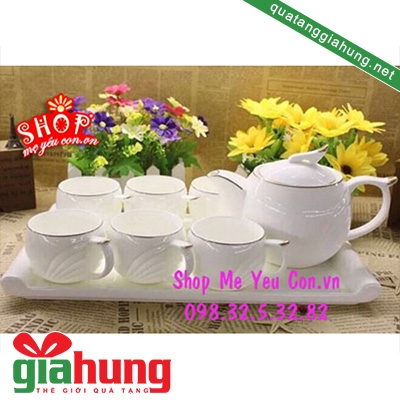 Bộ ấm chén sứ Trung Quốc 060