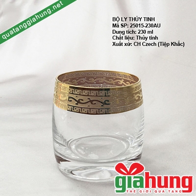 Cốc thủy tinh Bohemia 009