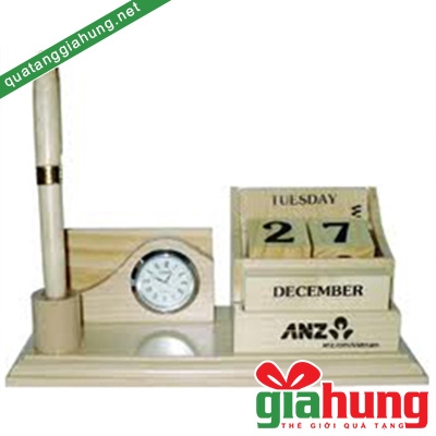 Bộ để bàn bằng gỗ 006