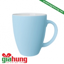 Cốc sứ màu xanh pastel 019