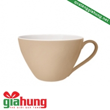 Cốc sứ màu nâu pastel 020