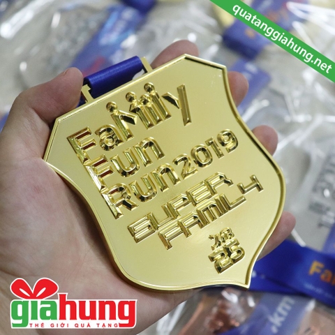 Huy chương giải chạy FAMILY FUN RUN 2019 - MB BANK