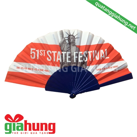 Quạt xòe quảng cáo 08