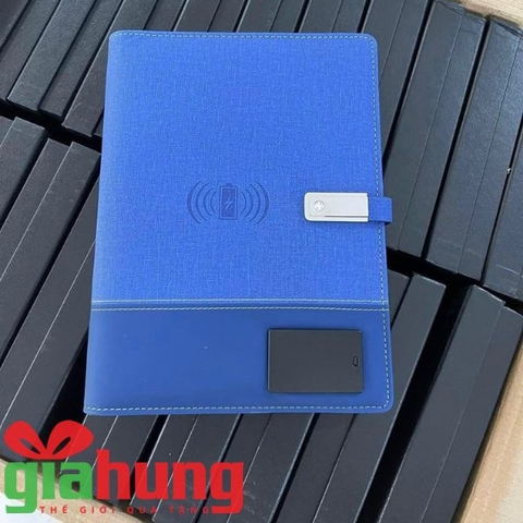 SỔ SẠC ĐA NĂNG MÀU XANH DUNG LƯỢNG 8000MAH - USB 16GB