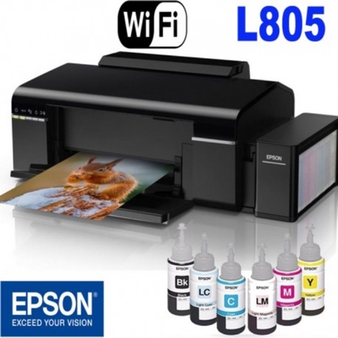 Máy in màu Epson L805 Chính hãng