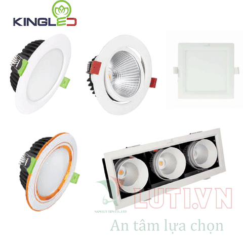 Đèn led âm trần Kingled