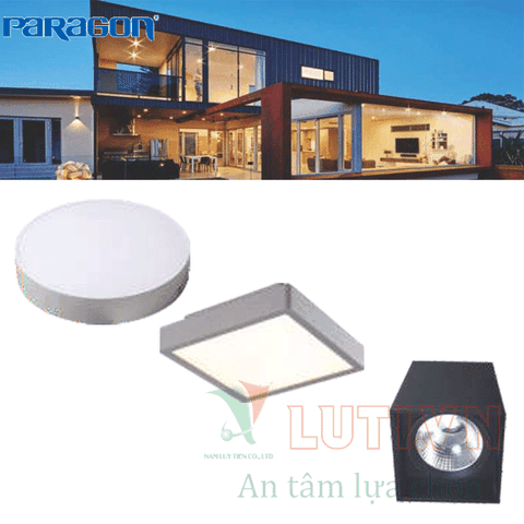 Đèn led ốp trần Paragon