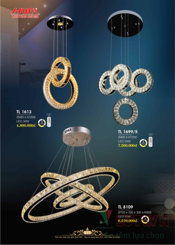CATALOGUE BẢNG GIÁ ĐÈN LED TRANG TRÍ HUFA 2021