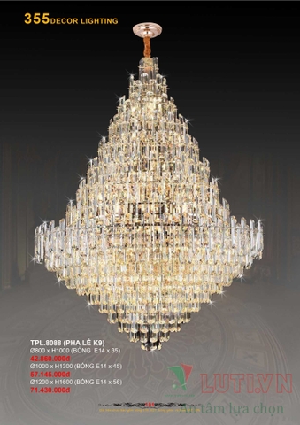 CATALOGUE BẢNG GIÁ ĐÈN LED TRANG TRÍ 355 NĂM 2021