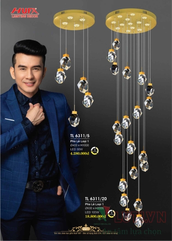CATALOGUE BẢNG GIÁ ĐÈN LED TRANG TRÍ HUFA 2021