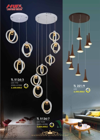 CATALOGUE BẢNG GIÁ ĐÈN LED TRANG TRÍ HUFA 2021