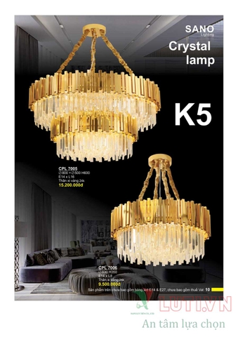 CATALOGUE BẢNG GIÁ ĐÈN LED TRANG TRÍ SANO 2021 (PHẦN 1)