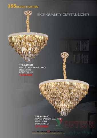 CATALOGUE BẢNG GIÁ ĐÈN LED TRANG TRÍ 355 NĂM 2021