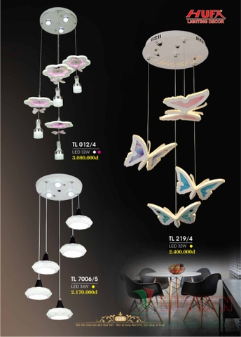 CATALOGUE BẢNG GIÁ ĐÈN LED TRANG TRÍ HUFA 2021