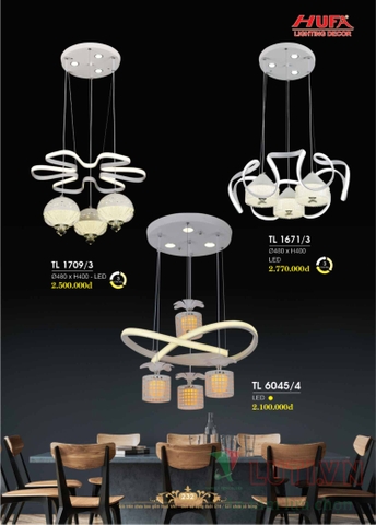 CATALOGUE BẢNG GIÁ ĐÈN LED TRANG TRÍ HUFA 2021