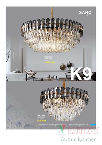 CATALOGUE BẢNG GIÁ ĐÈN LED TRANG TRÍ SANO 2021 (PHẦN 1)