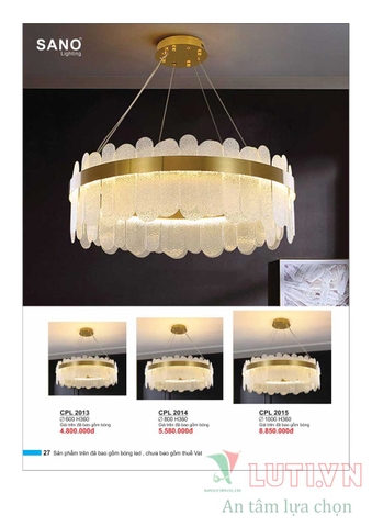CATALOGUE BẢNG GIÁ ĐÈN LED TRANG TRÍ SANO 2021 (PHẦN 1)
