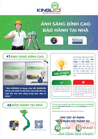 CATALOGUE BẢNG GIÁ ĐÈN LED KINGLED NĂM 2021