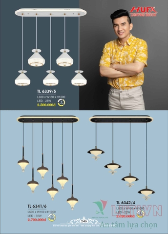 CATALOGUE BẢNG GIÁ ĐÈN LED TRANG TRÍ HUFA 2021