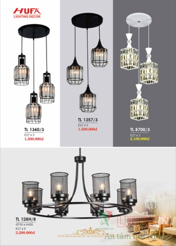 CATALOGUE BẢNG GIÁ ĐÈN LED TRANG TRÍ HUFA 2021