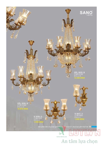 CATALOGUE BẢNG GIÁ ĐÈN LED TRANG TRÍ SANO 2021 (PHẦN 1)