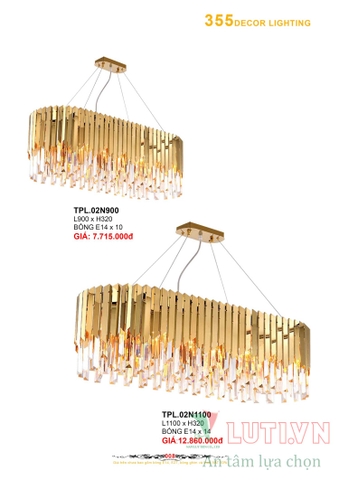 CATALOGUE BẢNG GIÁ ĐÈN LED TRANG TRÍ 355 NĂM 2021