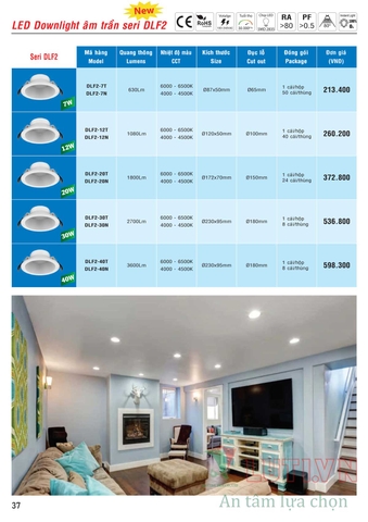 CATALOGUE BẢNG GIÁ ĐÈN LED MPE (THÁNG 10/2021)