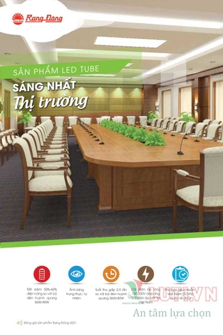 CATALOGUE ĐÈN LED RẠNG ĐÔNG NĂM 2021