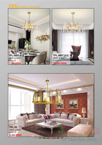 CATALOGUE BẢNG GIÁ ĐÈN LED TRANG TRÍ 355 NĂM 2021