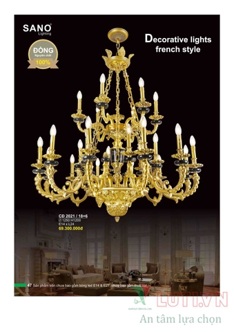 CATALOGUE BẢNG GIÁ ĐÈN LED TRANG TRÍ SANO 2021 (PHẦN 1)