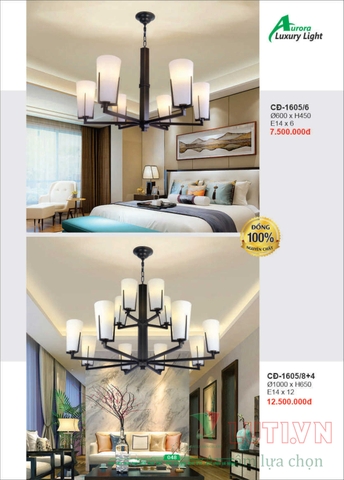 CATALOGUE BẢNG GIÁ ĐÈN LED TRANG TRÍ AURORA 2022