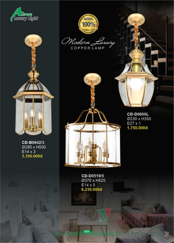 CATALOGUE BẢNG GIÁ ĐÈN LED TRANG TRÍ AURORA 2022
