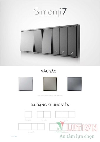 CATALOGUE BẢNG GIÁ CÔNG TẮC Ổ CẮM SIMON NĂM 2021