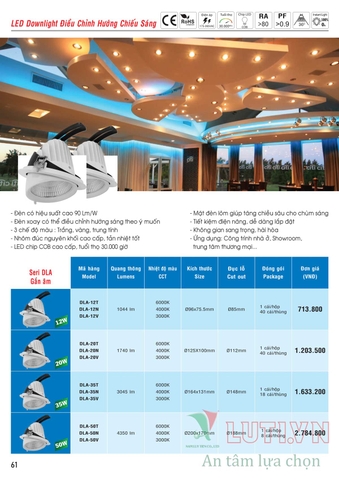 CATALOGUE BẢNG GIÁ ĐÈN LED MPE (THÁNG 10/2021)