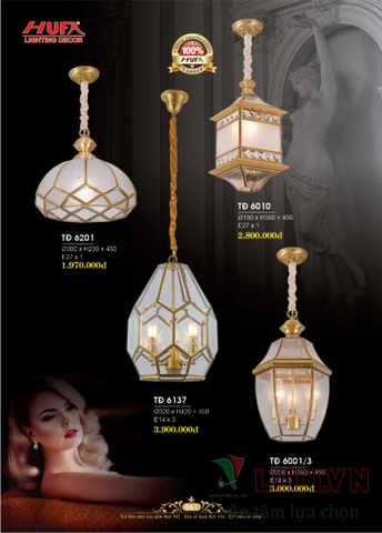 CATALOGUE BẢNG GIÁ ĐÈN LED TRANG TRÍ HUFA 2021