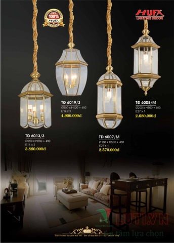 CATALOGUE BẢNG GIÁ ĐÈN LED TRANG TRÍ HUFA 2021