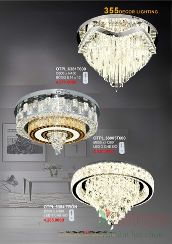 CATALOGUE BẢNG GIÁ ĐÈN LED TRANG TRÍ 355 NĂM 2021