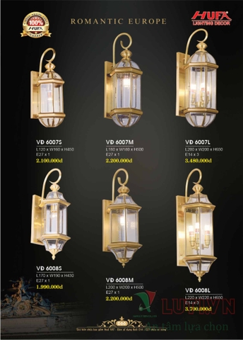CATALOGUE BẢNG GIÁ ĐÈN LED TRANG TRÍ HUFA 2021