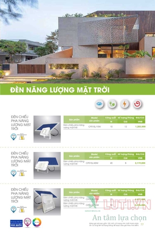 CATALOGUE ĐÈN LED RẠNG ĐÔNG NĂM 2021