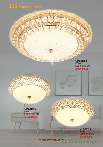 CATALOGUE BẢNG GIÁ ĐÈN LED TRANG TRÍ 355 NĂM 2021